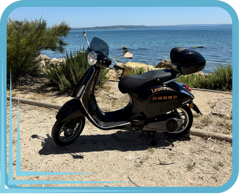 Location scooter vespa